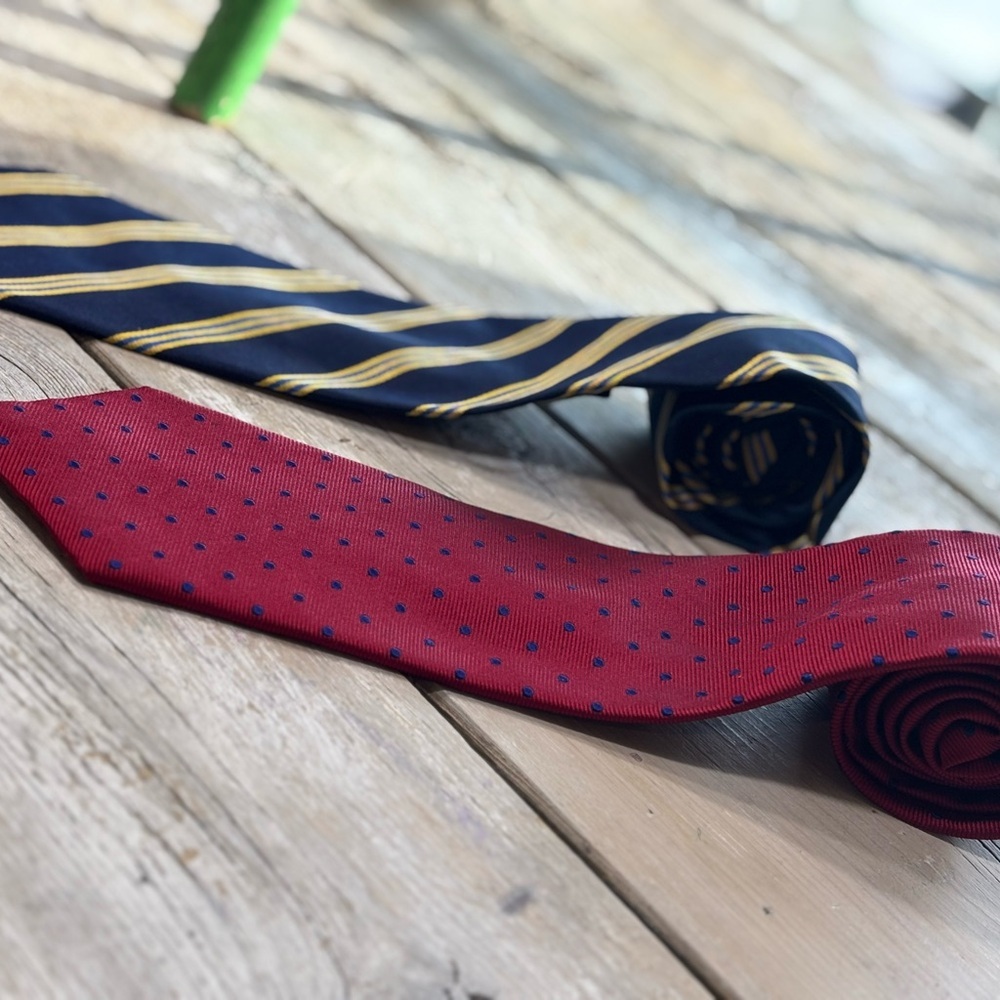 (2) Brooks Brothers Makers Silk Tie. Designer | Luxury | Striped. Men’s Sz- 58”L - Picture 2 of 10